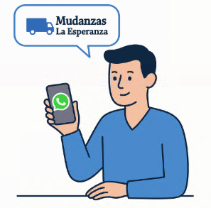 WhatsApp a Mudanzas La Esperanza